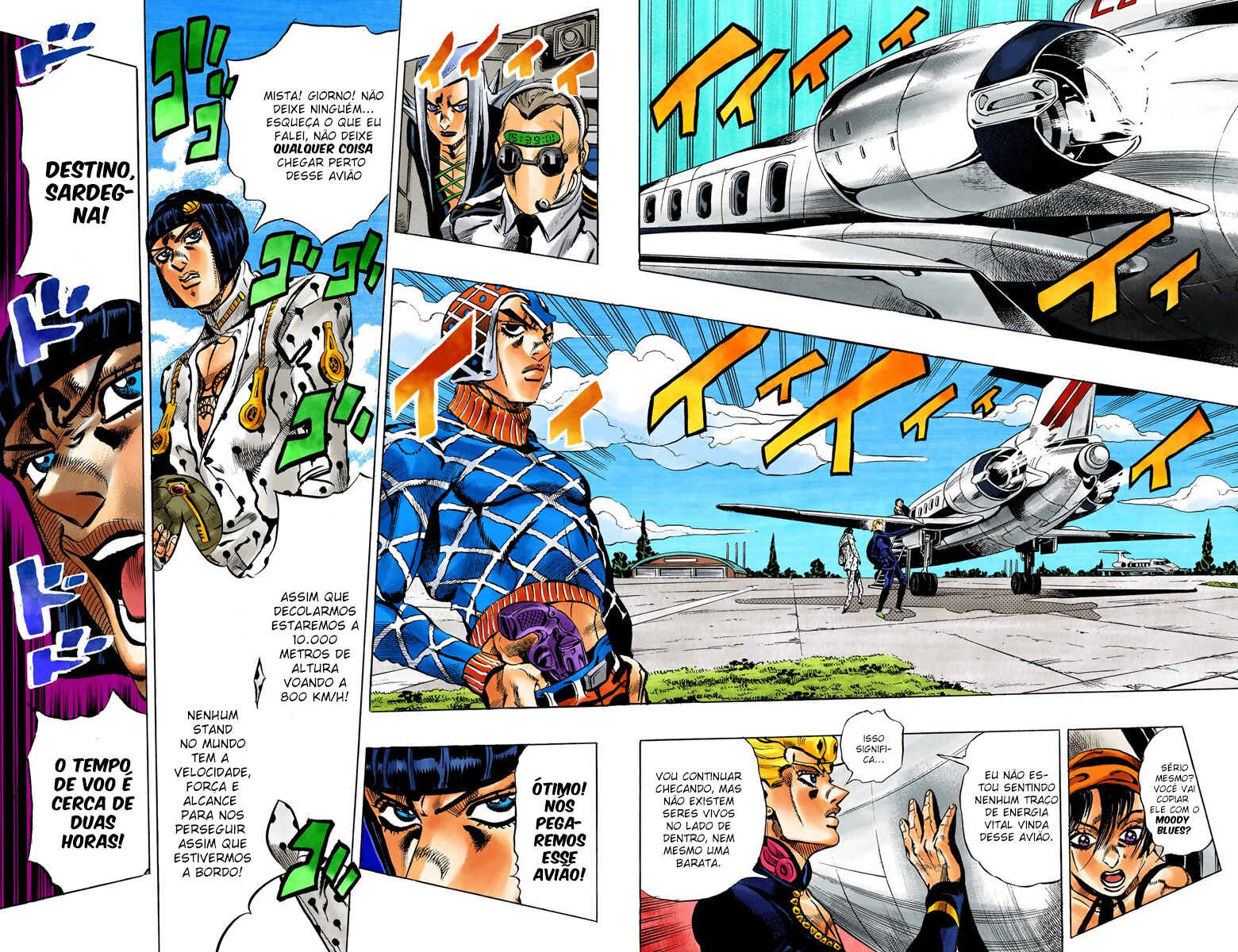 JoJo no Kimyou na Bouken: Part 5 - Ougon no Kaze Color-ban Chapter 93 - Page 5