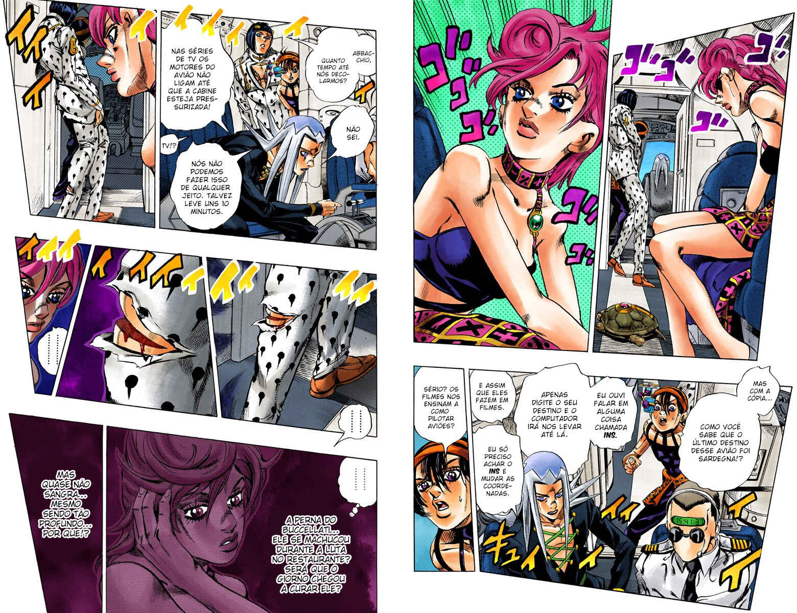 JoJo no Kimyou na Bouken: Part 5 - Ougon no Kaze Color-ban Chapter 93 - Page 6