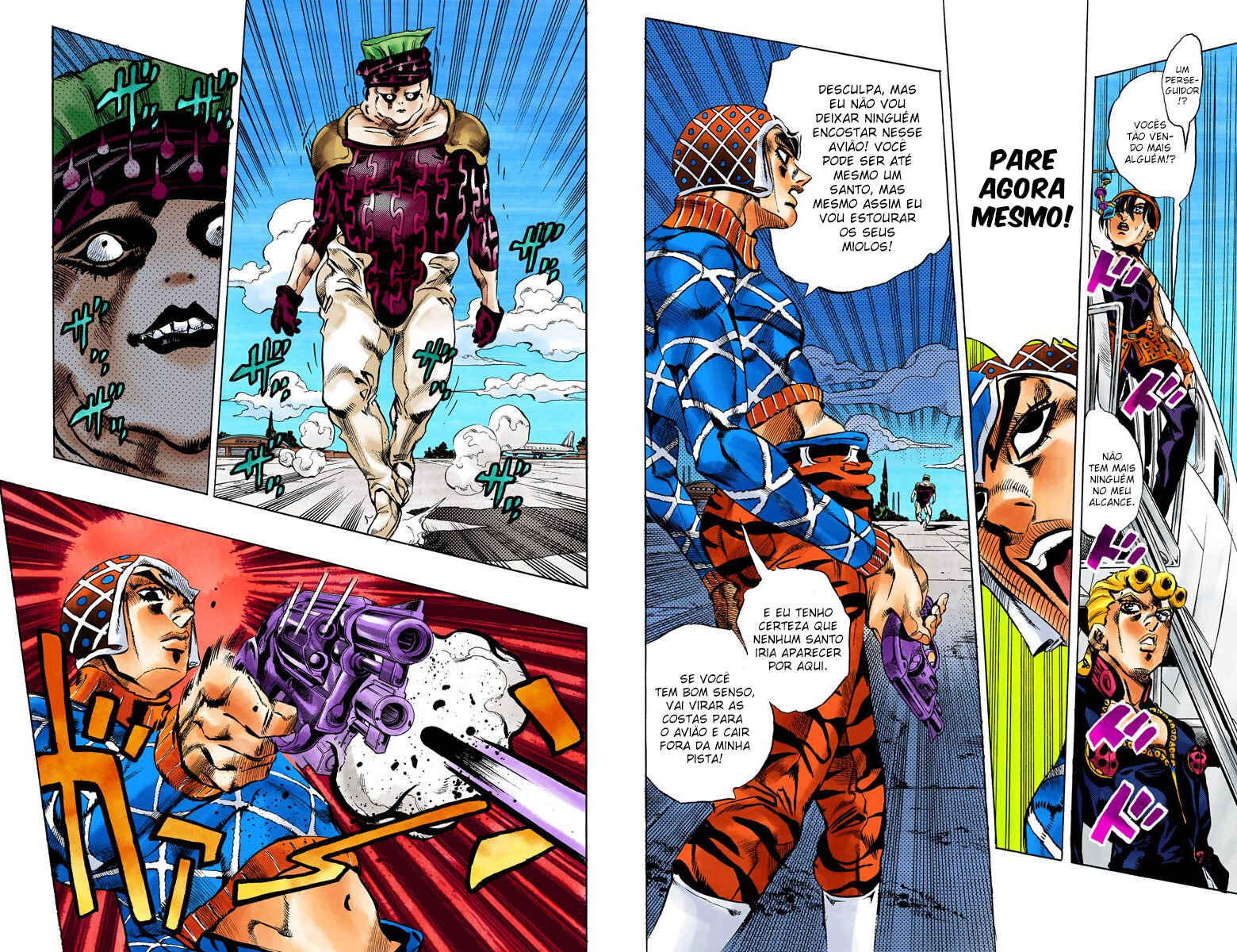 JoJo no Kimyou na Bouken: Part 5 - Ougon no Kaze Color-ban Chapter 93 - Page 8