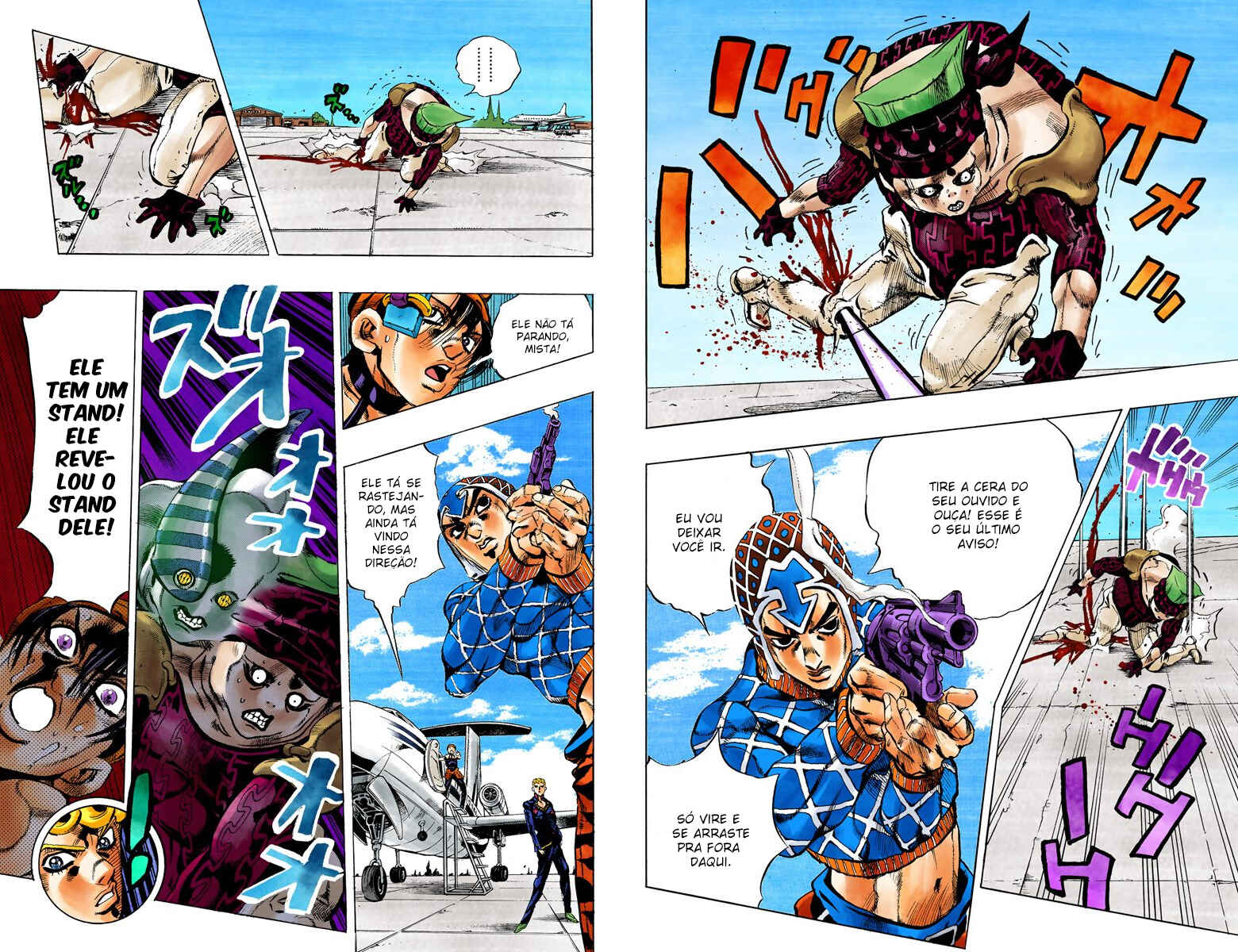 JoJo no Kimyou na Bouken: Part 5 - Ougon no Kaze Color-ban Chapter 93 - Page 9