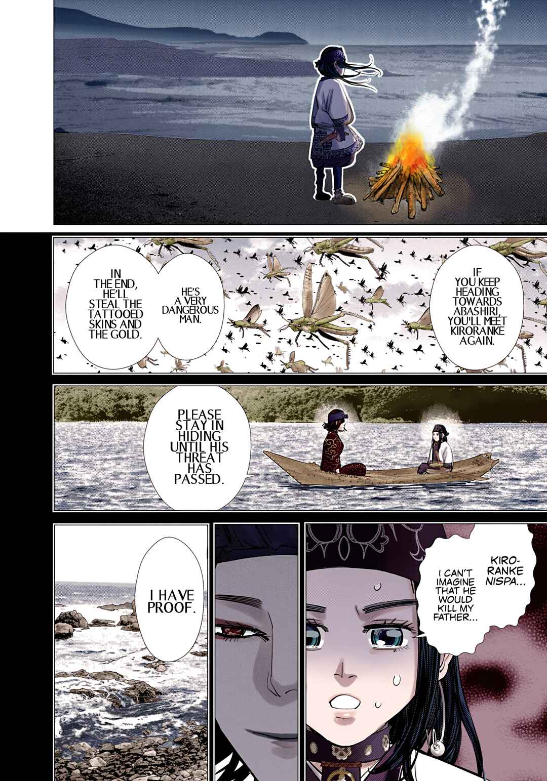 Golden Kamuy (Official Colored) Chapter 116 - Page 12