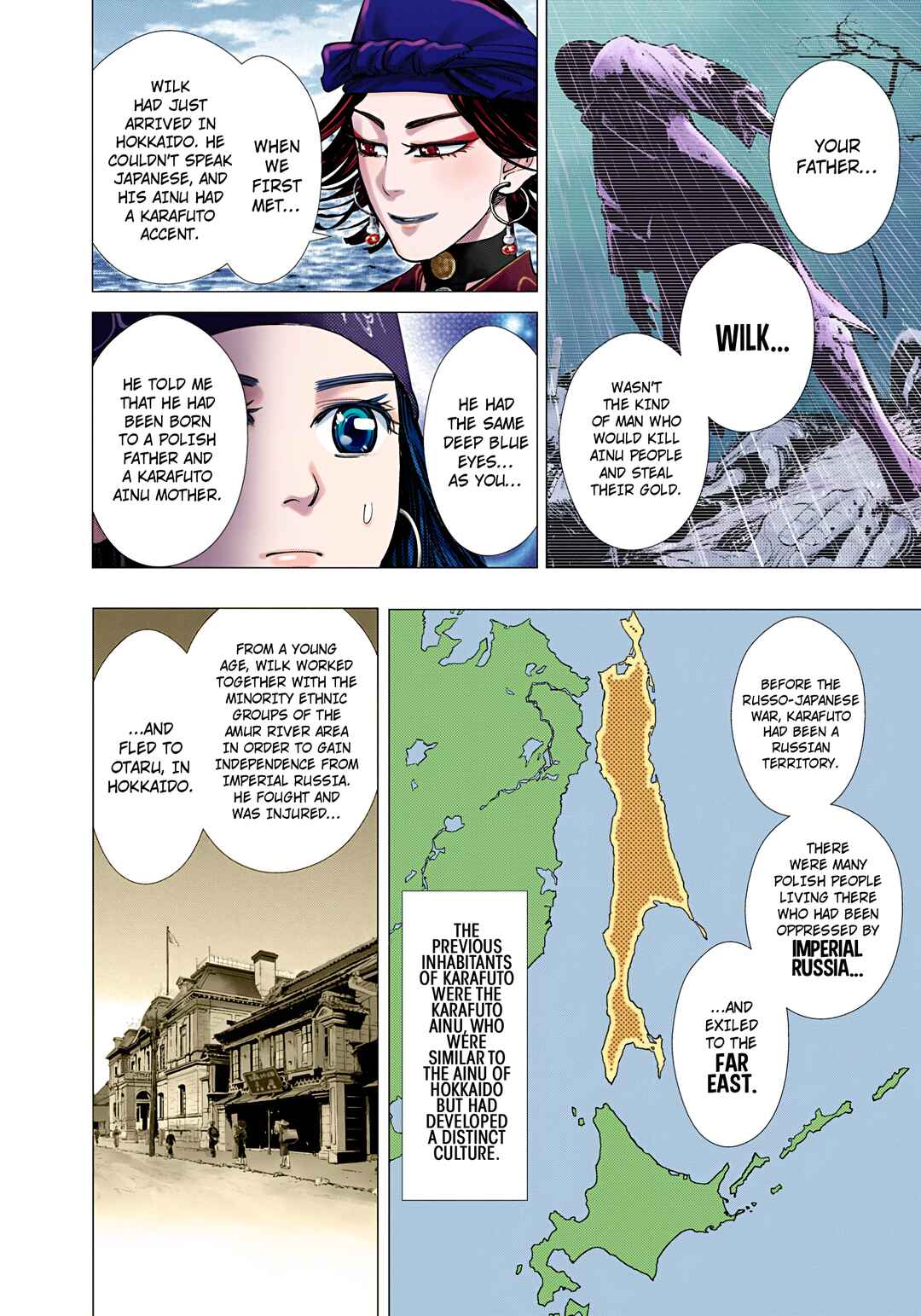 Golden Kamuy (Official Colored) Chapter 116 - Page 2