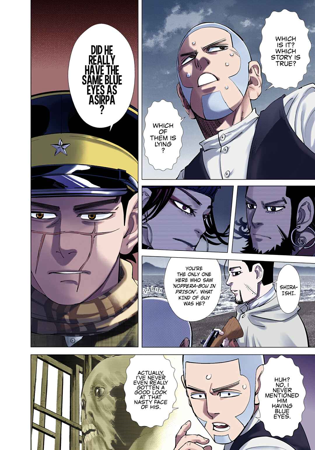 Golden Kamuy (Official Colored) Chapter 116 - Page 22