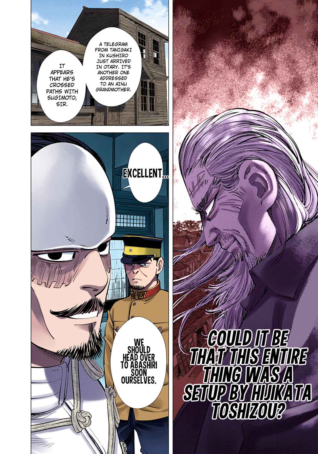 Golden Kamuy (Official Colored) Chapter 116 - Page 24