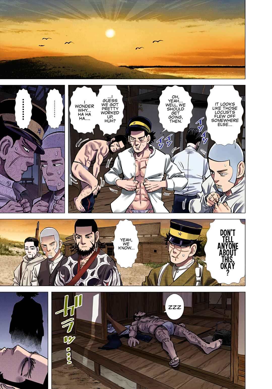 Golden Kamuy (Official Colored) Chapter 116 - Page 9