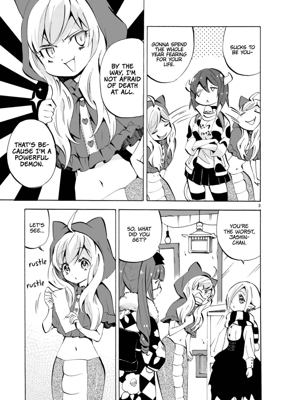 Jashin-chan Dropkick Chapter 112 - Page 3