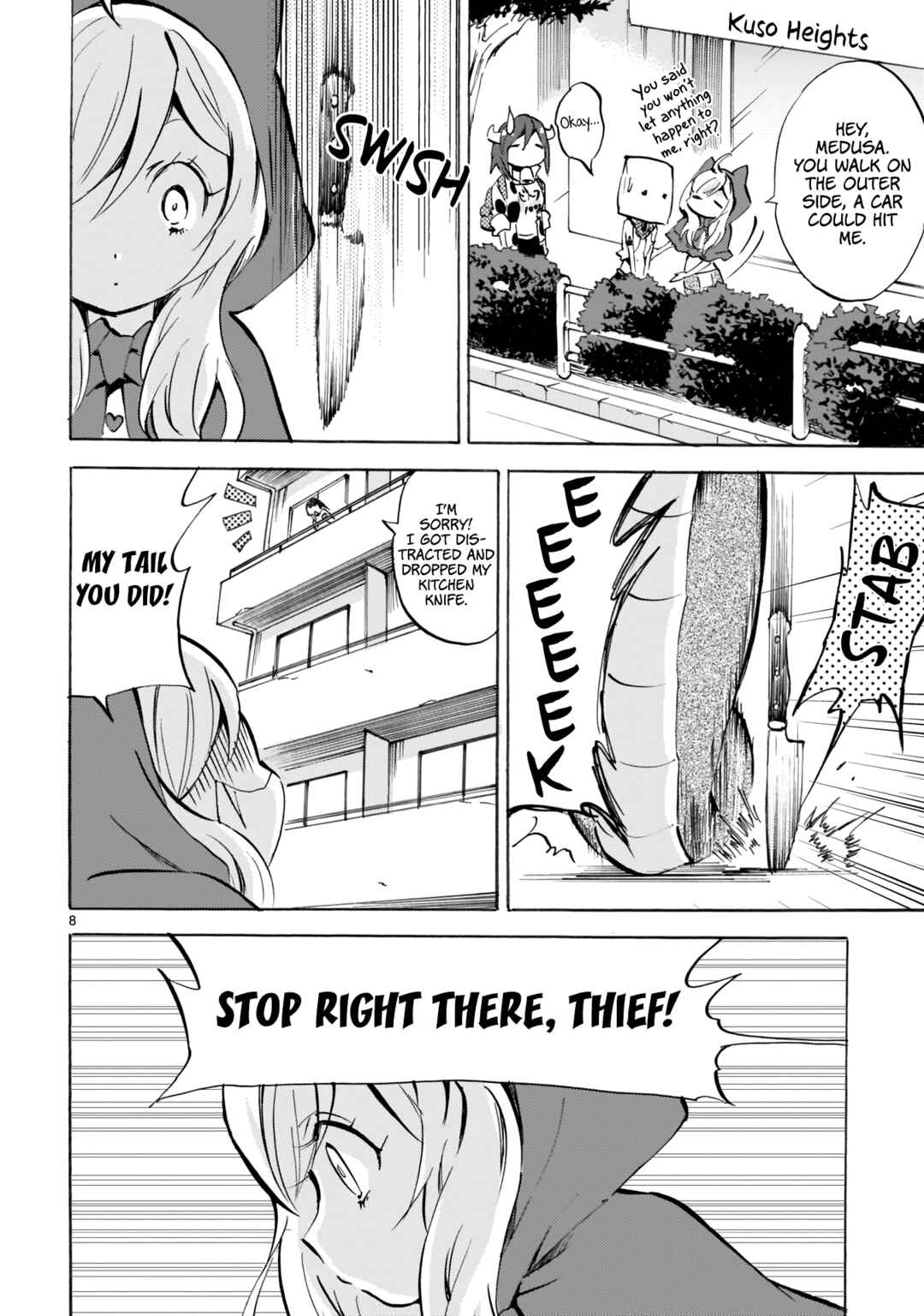 Jashin-chan Dropkick Chapter 112 - Page 8