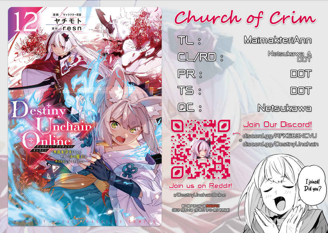 Destiny Unchain Online: Kyuuketsuki Shoujo to Natte, Yagate 'Aka no Maou' to Yobareru You ni Narimashita Chapter 101 - Page 1