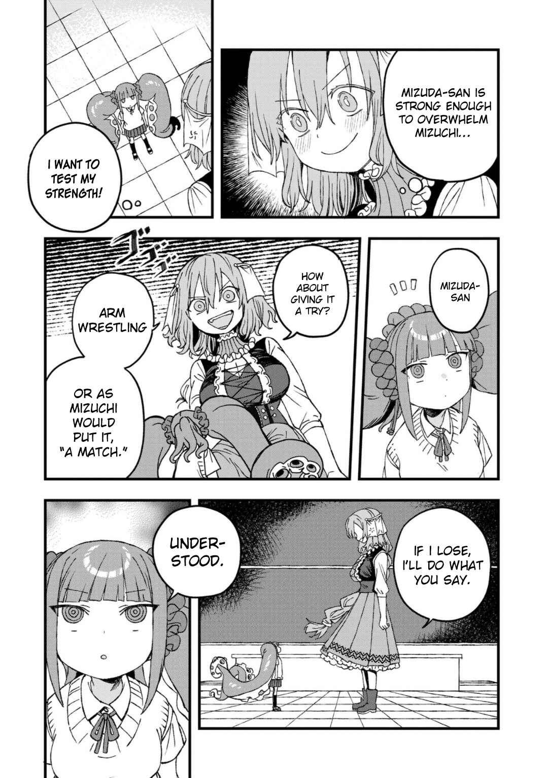 Mizudako-chan kara wa Nigerarenai! Chapter 22 - Page 13