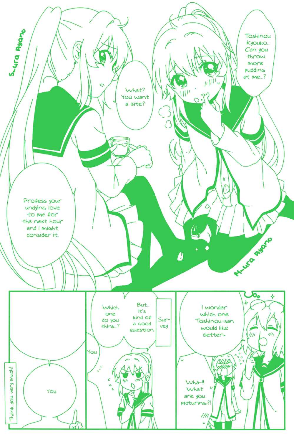 Yuru Yuri Chapter 108.8 - Page 10