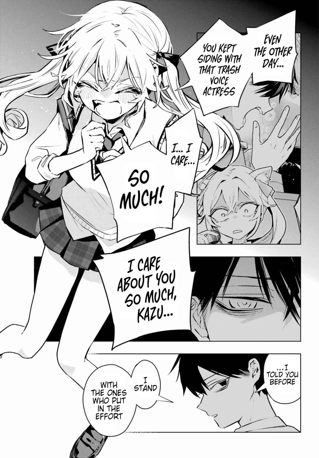 Anta to Osananajimi tte dake demo Iya nanoni!: Zekkou kara Hajimaru S-kyuu Bishoujo to no Gakuen Nariagari Seikatsu Chapter 5 - Page 17