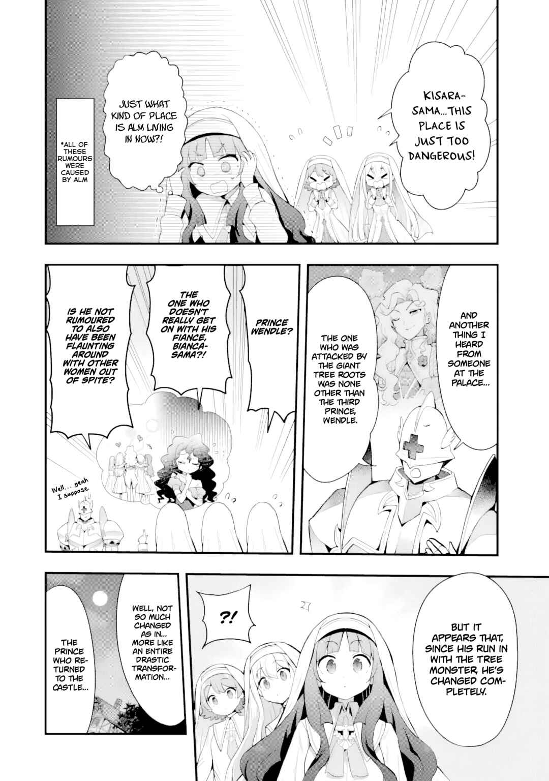 Hai Kouen no Homeless Seijo Chapter 5.1 - Page 10
