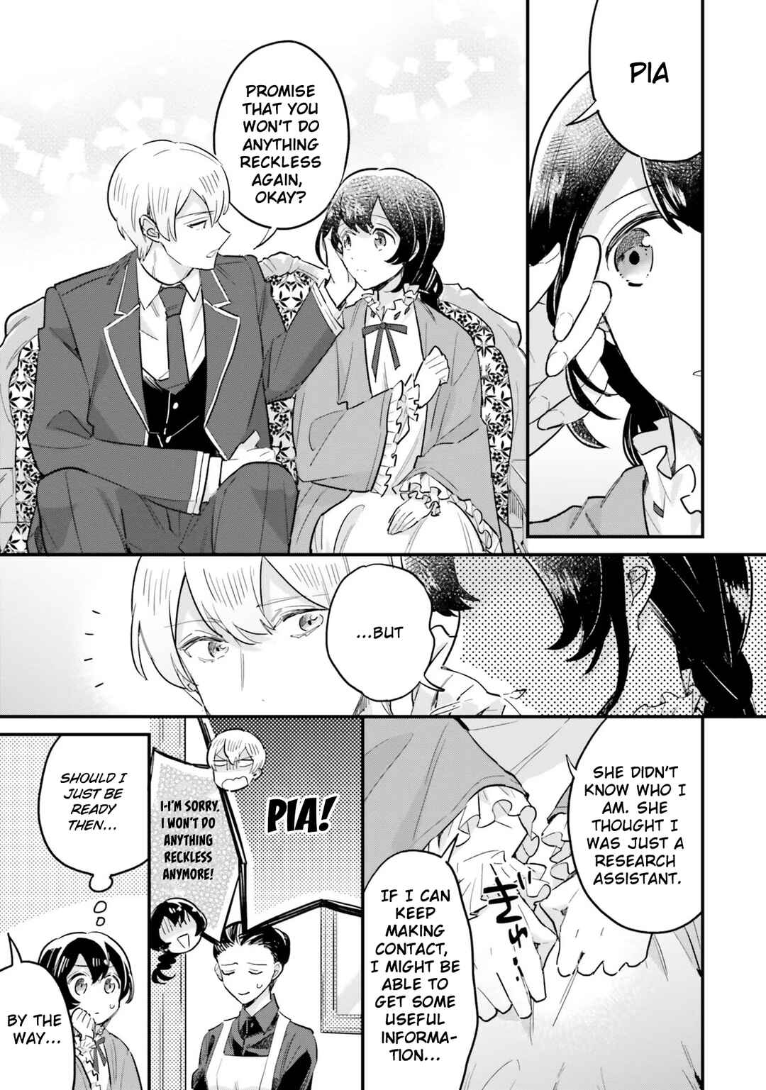 Yowaki MAX Reijou nanoni, Ratsuwan Konyakusha-sama no Kake ni Notte Shimatta Chapter 15.2 - Page 22