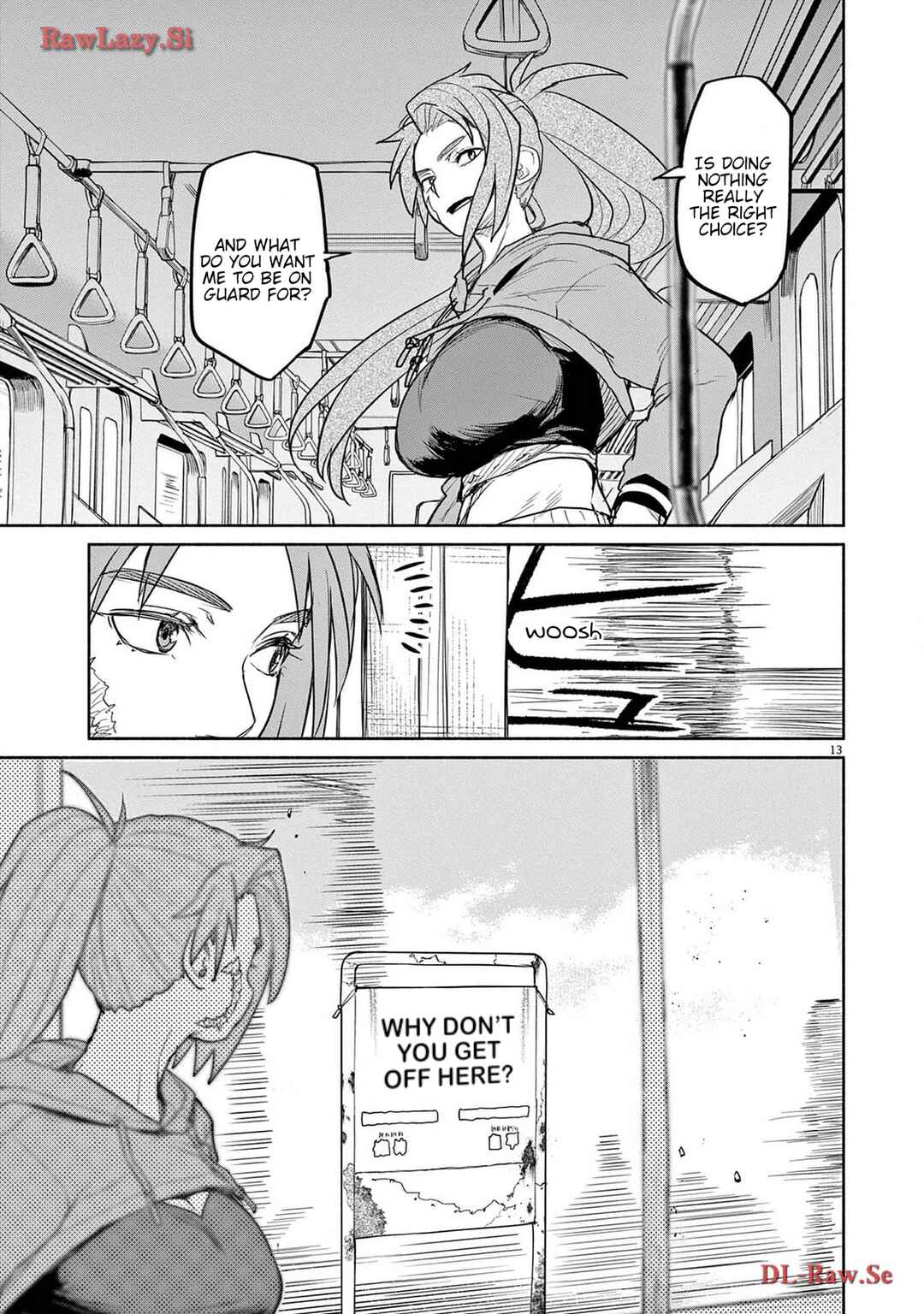 Kaii to Otome to Kamikakushi Chapter 66 - Page 13