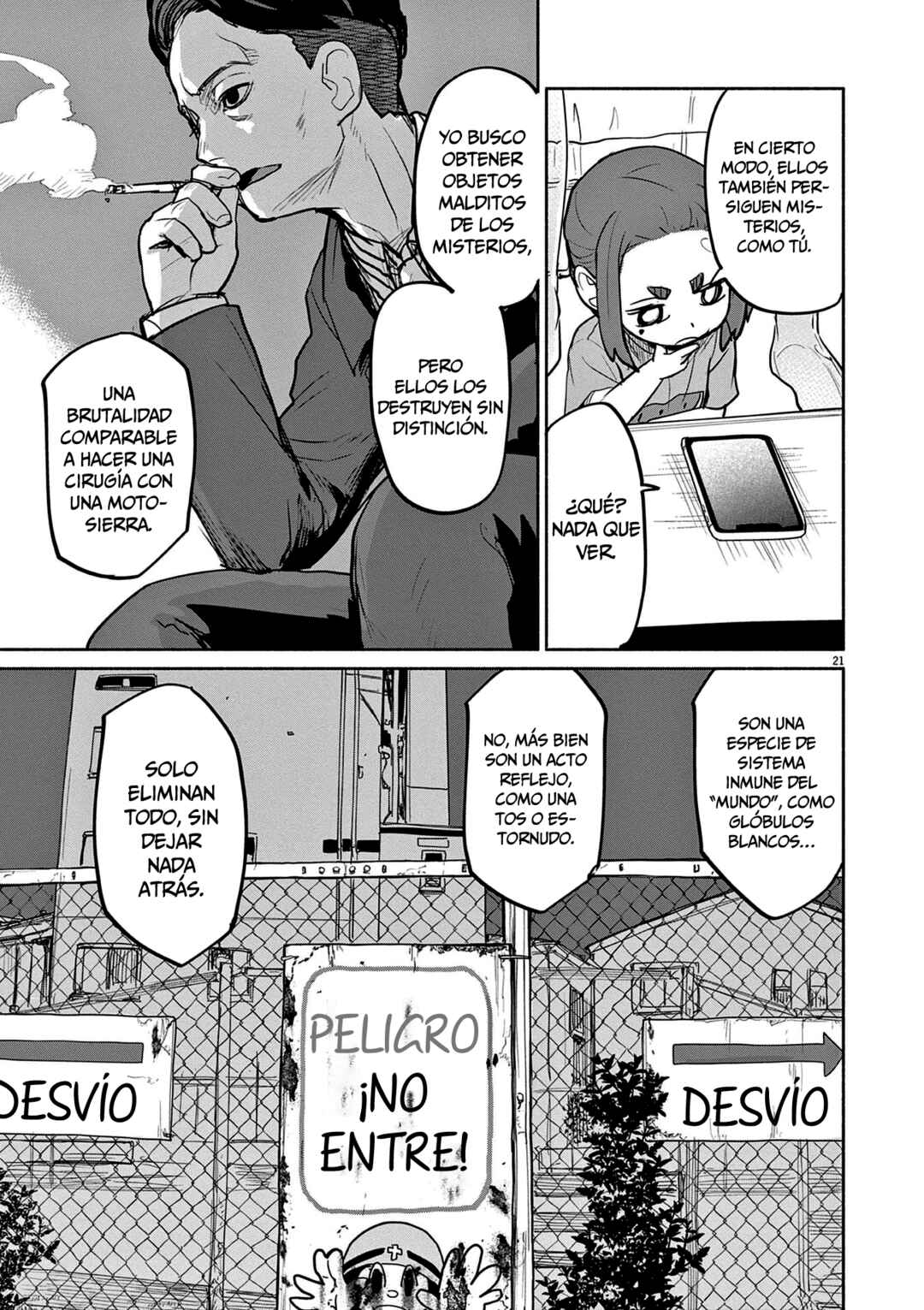 Kaii to Otome to Kamikakushi Chapter 74 - Page 21