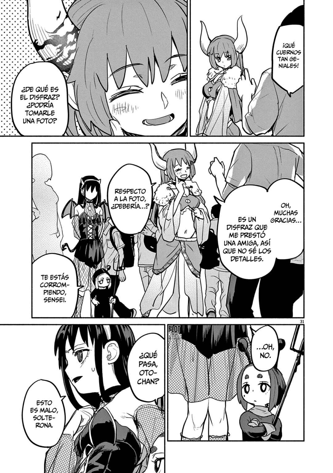 Kaii to Otome to Kamikakushi Chapter 74 - Page 31
