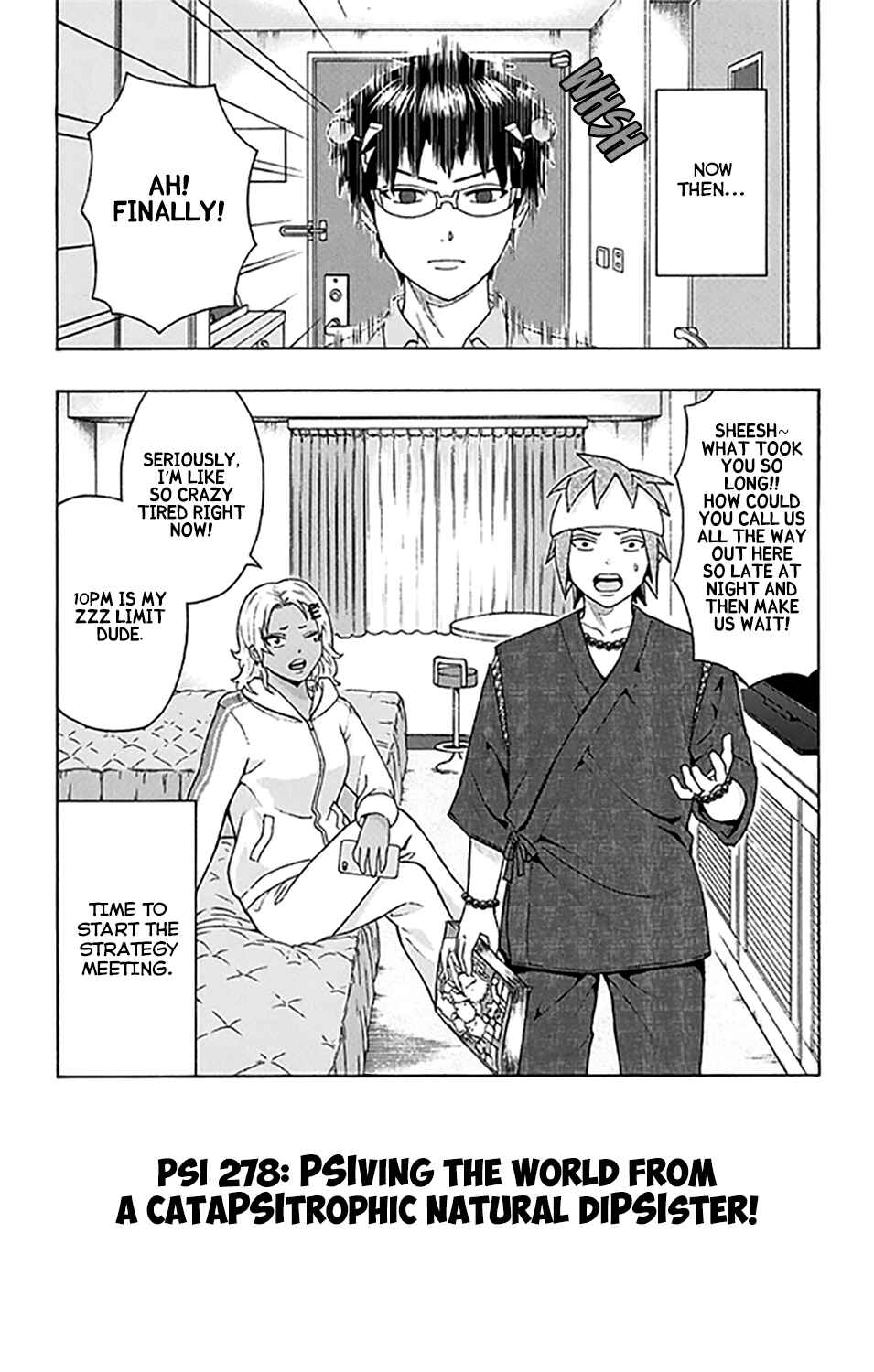 The Disastrous Life of Saiki K. Chapter 278 - Page 3