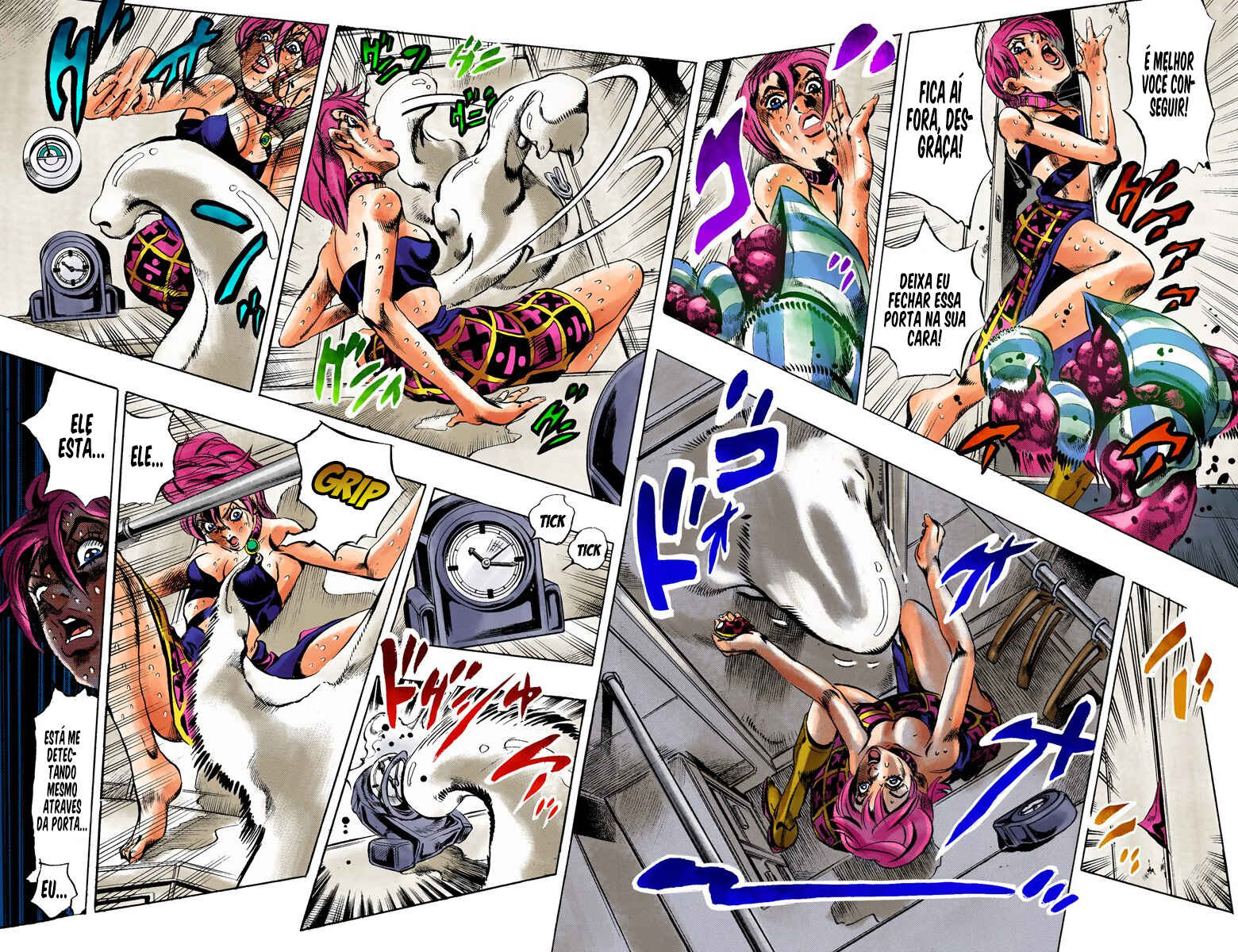 JoJo no Kimyou na Bouken: Part 5 - Ougon no Kaze Color-ban Chapter 99 - Page 7