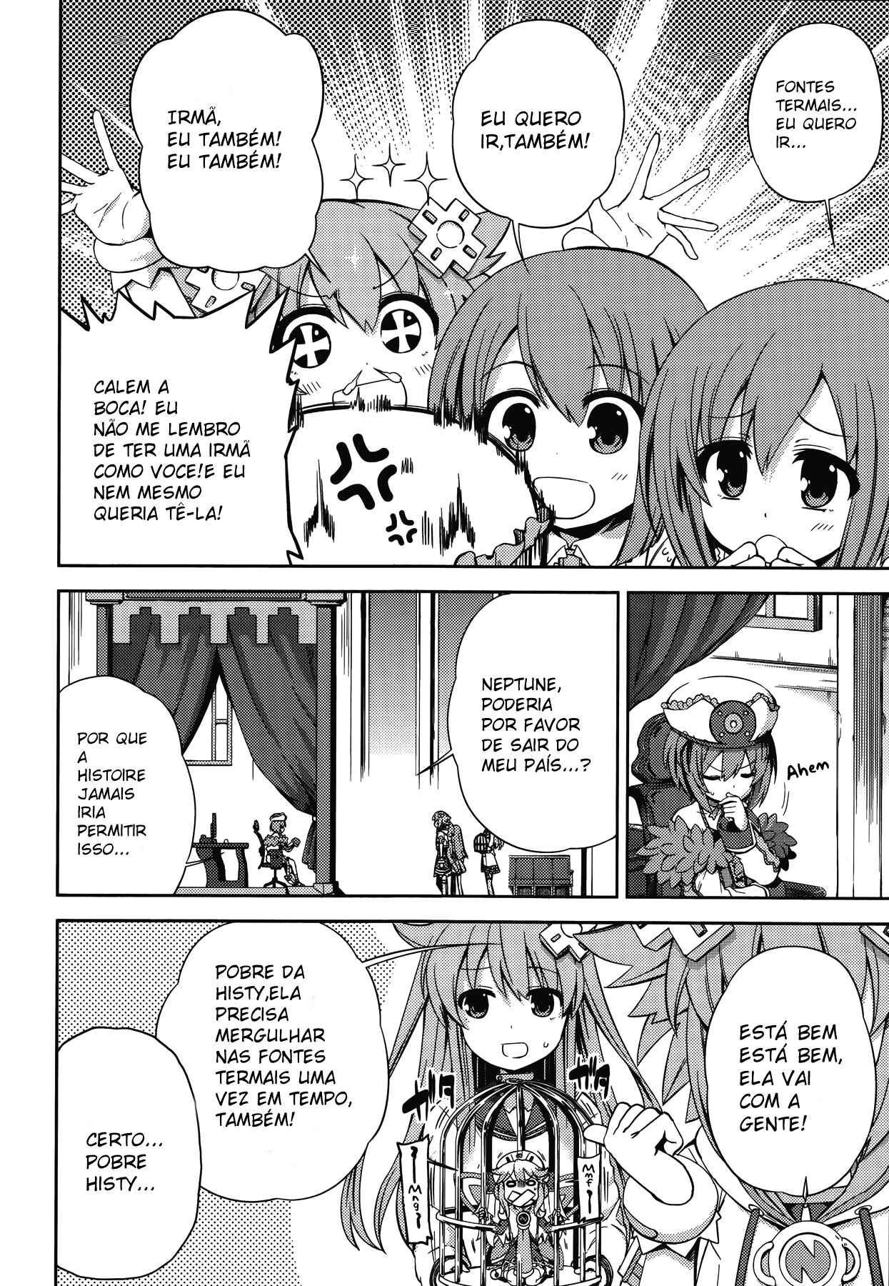 Choujigen Game Neptune: The Animation - Hello New World Chapter 9 - Page 4