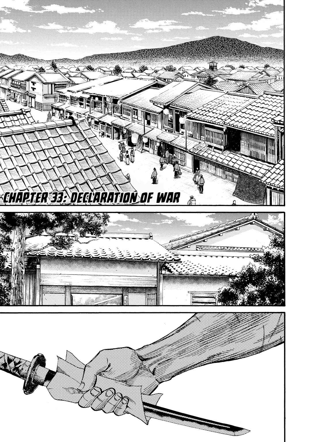 Chiruran: Shinsengumi Requiem Chapter 33 - Page 1