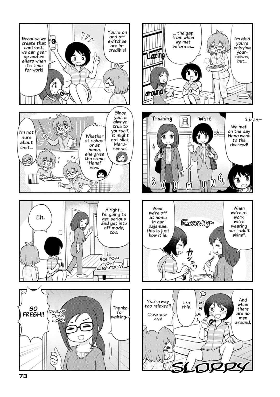 Maru-sensei's ** is cute. Chapter 9 - Page 3