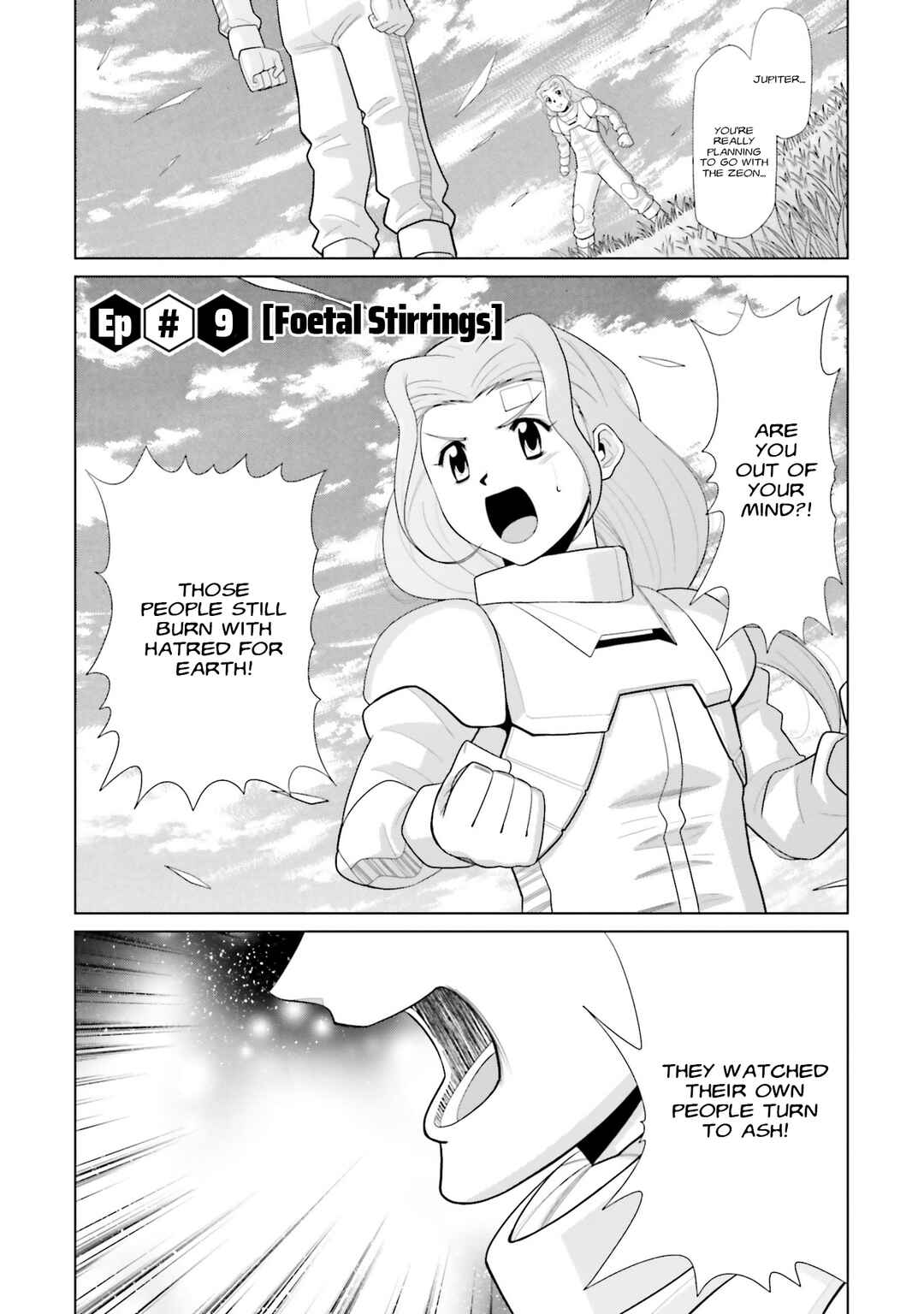 Mobile Suit Gundam F90: Cluster Chapter 9 - Page 1