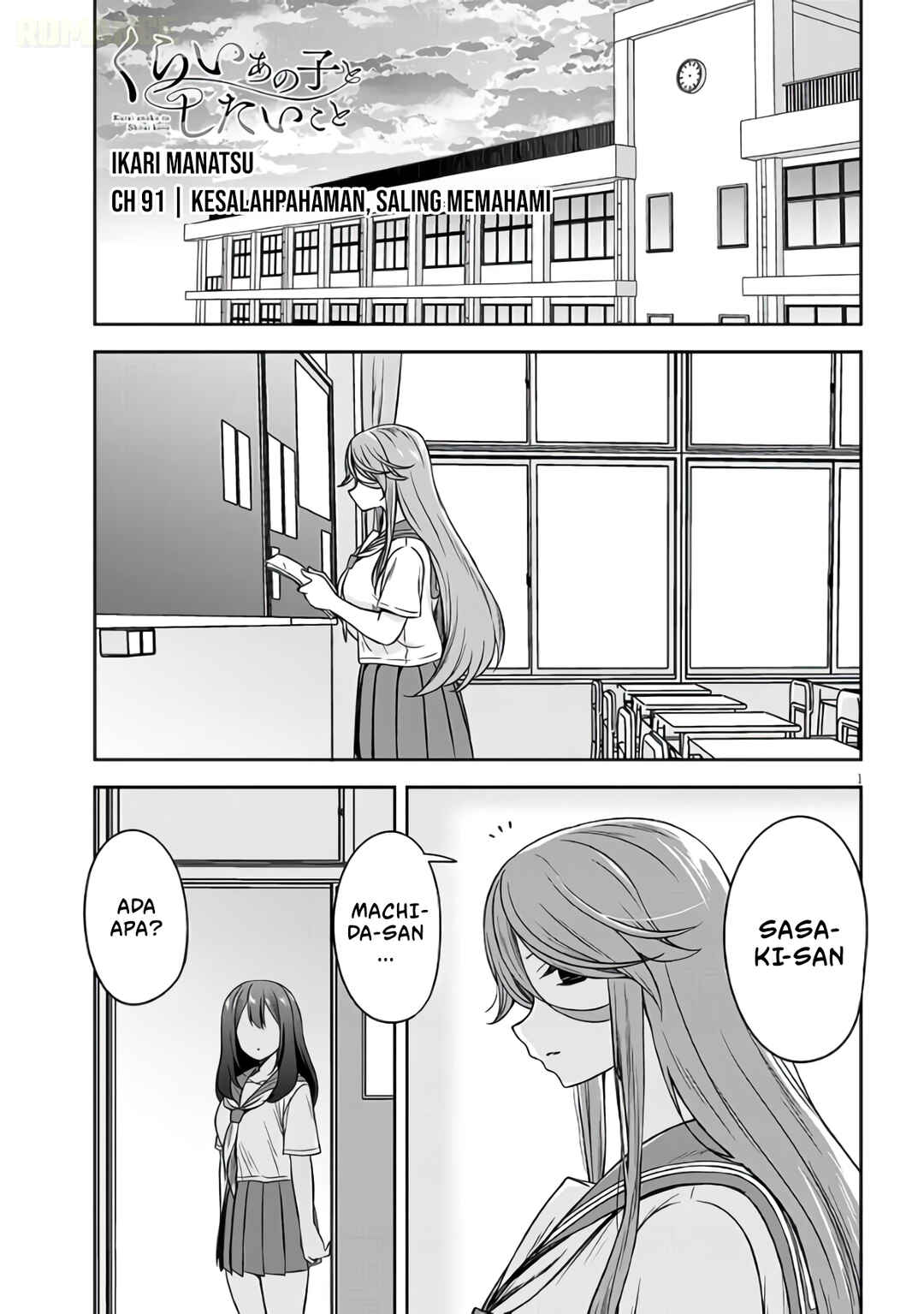Kurai Ano Ko to Shitai Koto Chapter 91 - Page 2