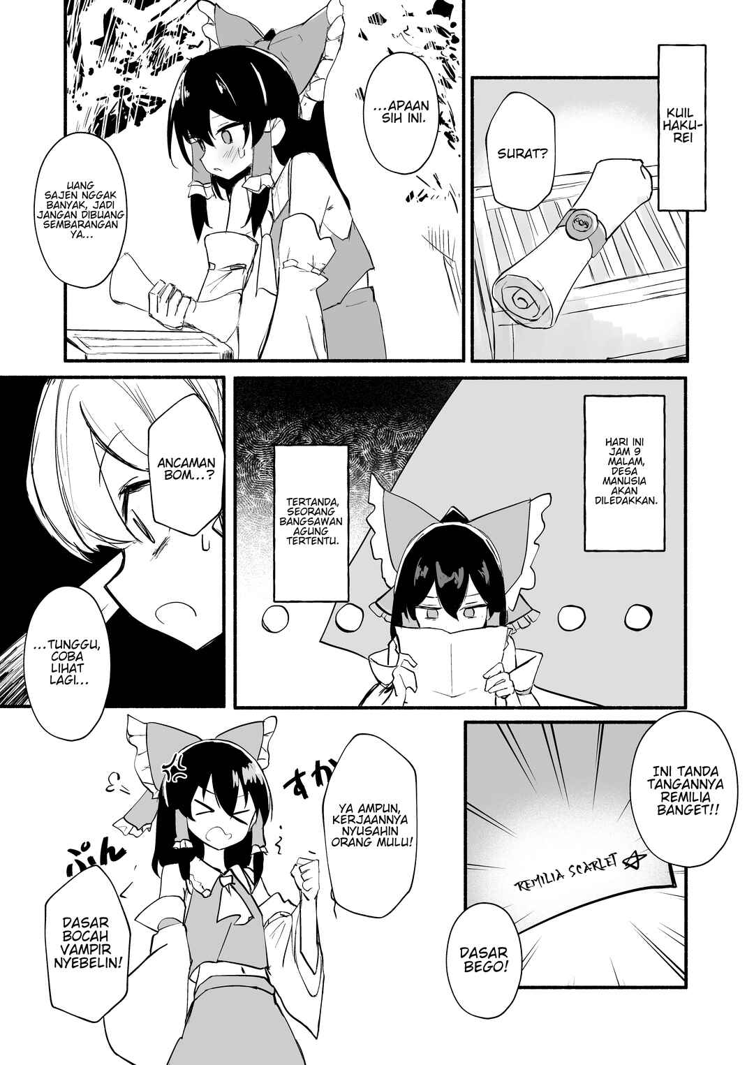 Kyou Bakuhatsu Suru no wa, Koumakan Ja nai! Chapter ? - Page 5