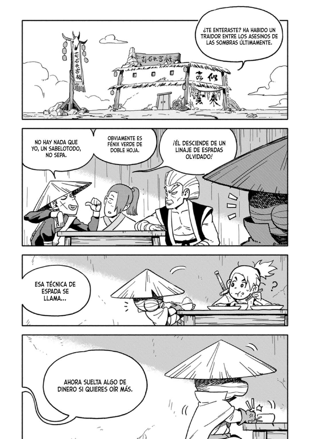 Scissor Seven Bonus Chapters — The Legend of the Xuanwu Heroes: The Short Swordsman Chapter 3 - Page 2