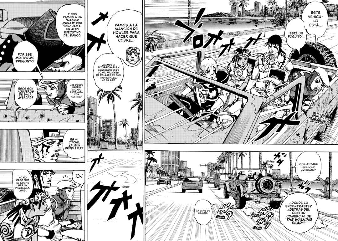JoJo no Kimyou na Bouken Dai-9-bu: The JOJOLands Chapter 22 - Page 2