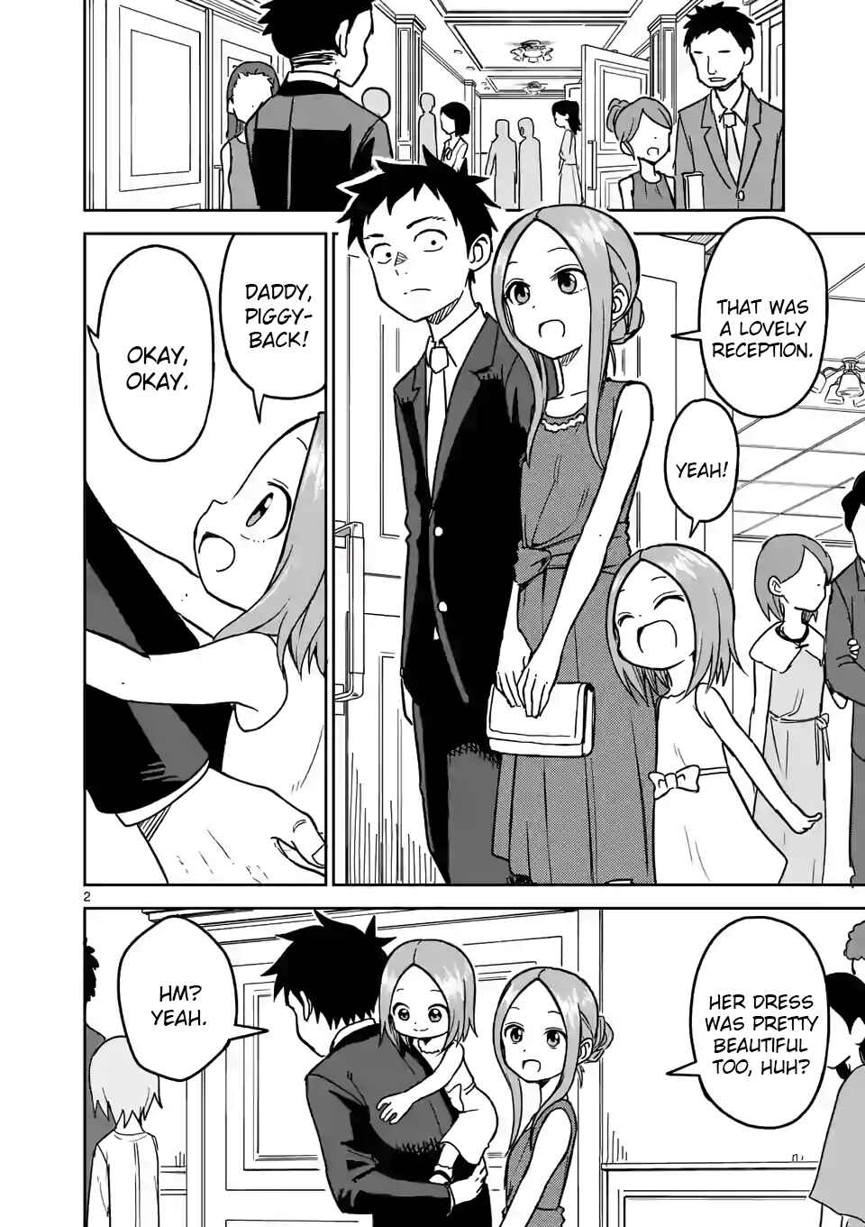 Karakai Jouzu no (Moto) Takagi-san Chapter 140 - Page 2