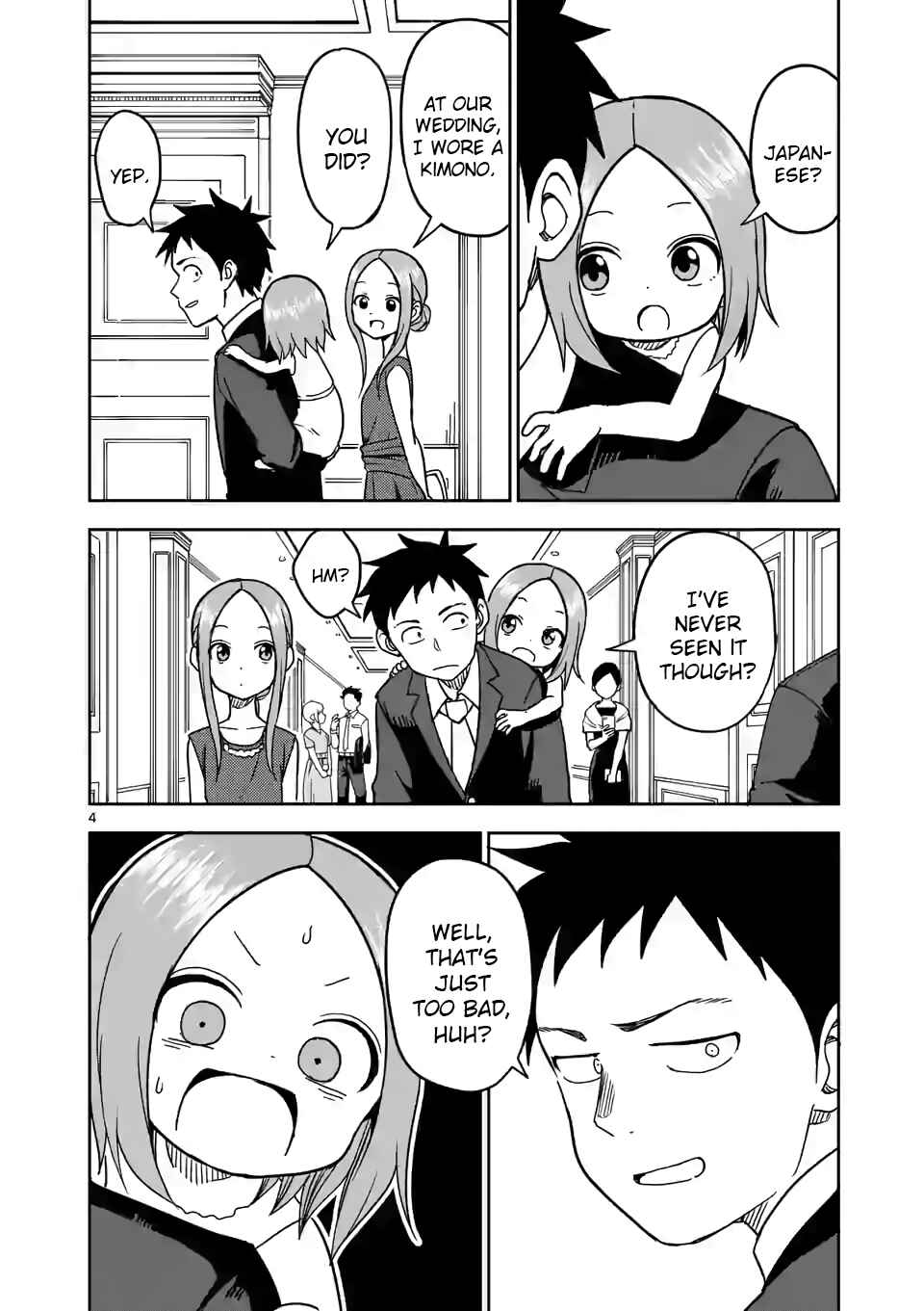 Karakai Jouzu no (Moto) Takagi-san Chapter 140 - Page 4
