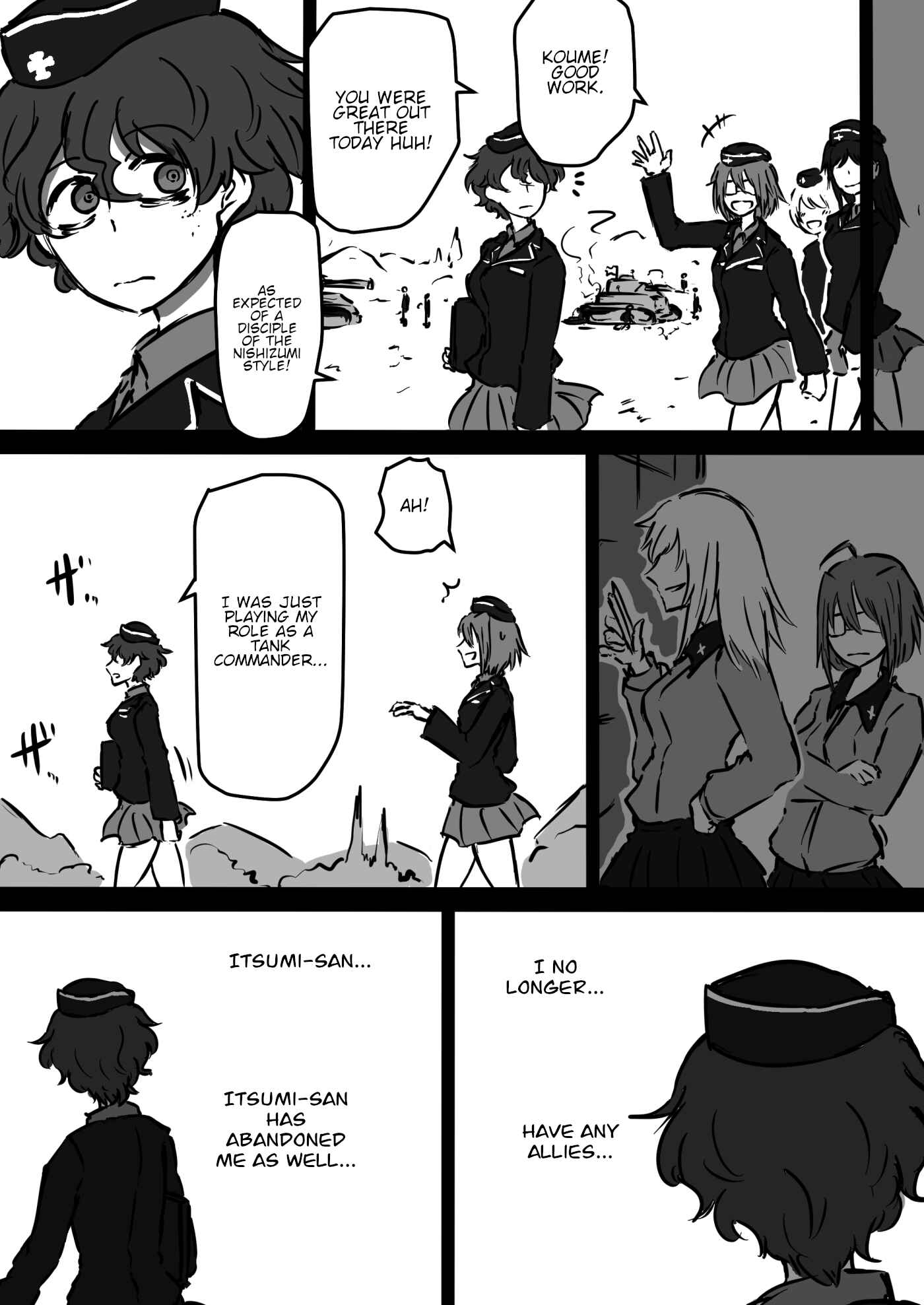 Girls und Panzer - Unofficial Story - Koume's Road Chapter 7 - Page 4