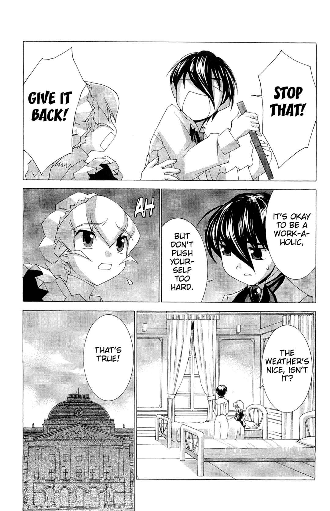 Hanaukyou Maid Tai Chapter 64 - Page 12
