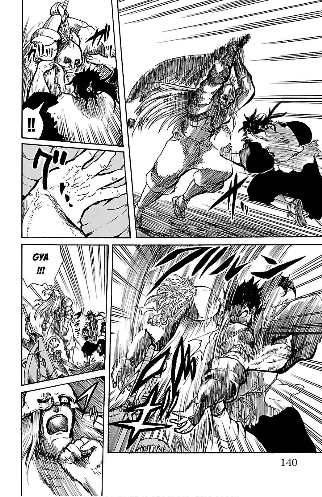Mukade: 100 humans vs 1 gorilla Chapter 3 - Page 33