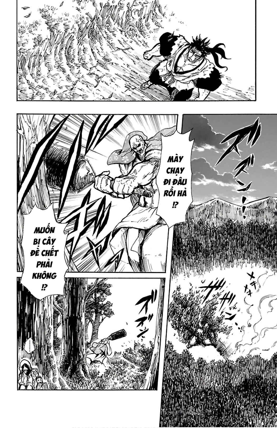 Mukade: 100 humans vs 1 gorilla Chapter 3 - Page 37