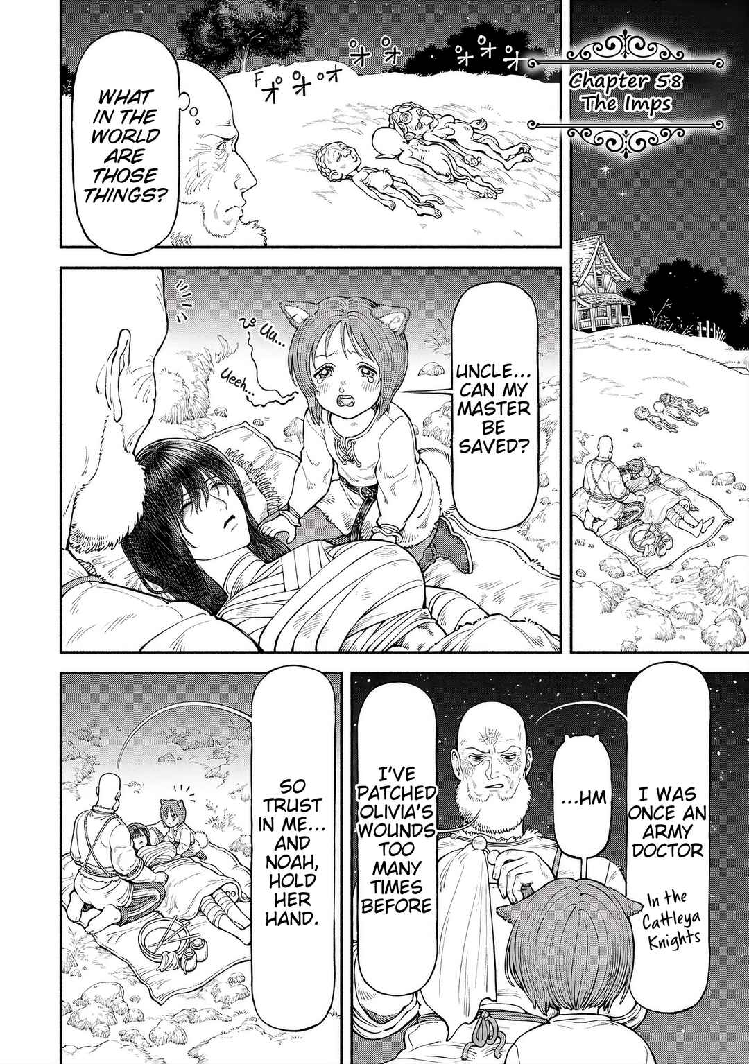 Onna Kishi to Kemomimi no Ko Chapter 58 - Page 1