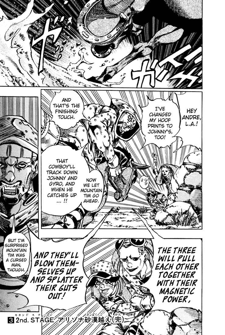 JoJo no Kimyou na Bouken: Part 7 - Steel Ball Run Chapter 17 - Page 29