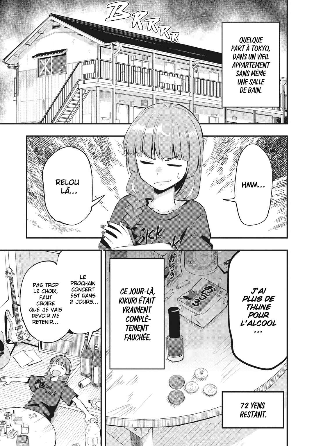 Bocchi the Rock! Gaiden: Hiroi Kikuri no Fukazake Nikki Chapter 3 - Page 1