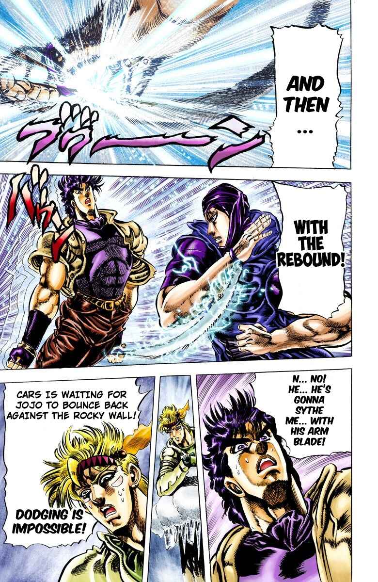 JoJo no Kimyou na Bouken: Part 2 - Sentou Chouryuu Color-ban Chapter 43 - Page 7