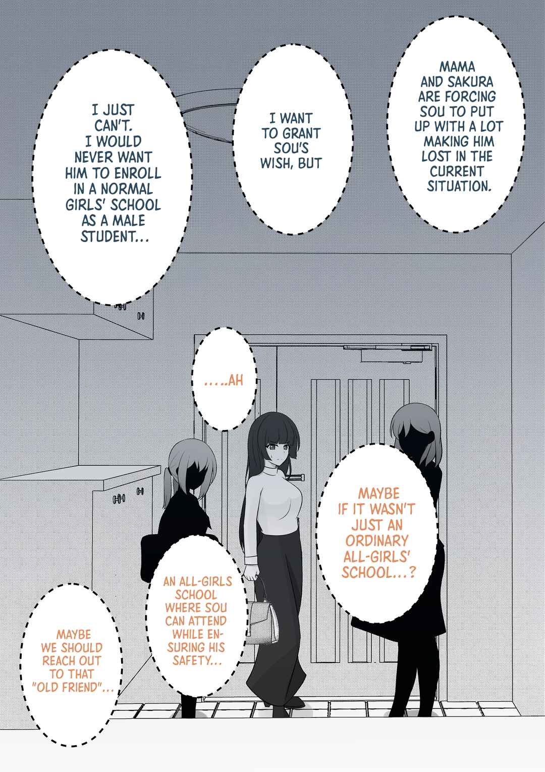 Danjo-hi 1:39 no Heikou Sekai wa Omoi no Hoka Futsuu Chapter 36 - Page 4