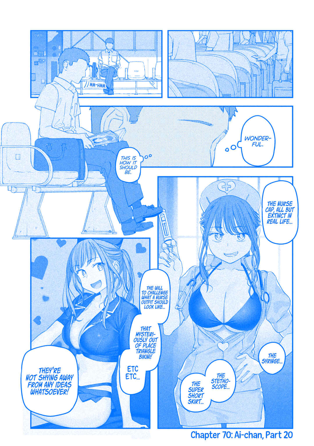 Getsuyoubi no Tawawa (Blue) (Fan Colored) Chapter 70 - Page 2