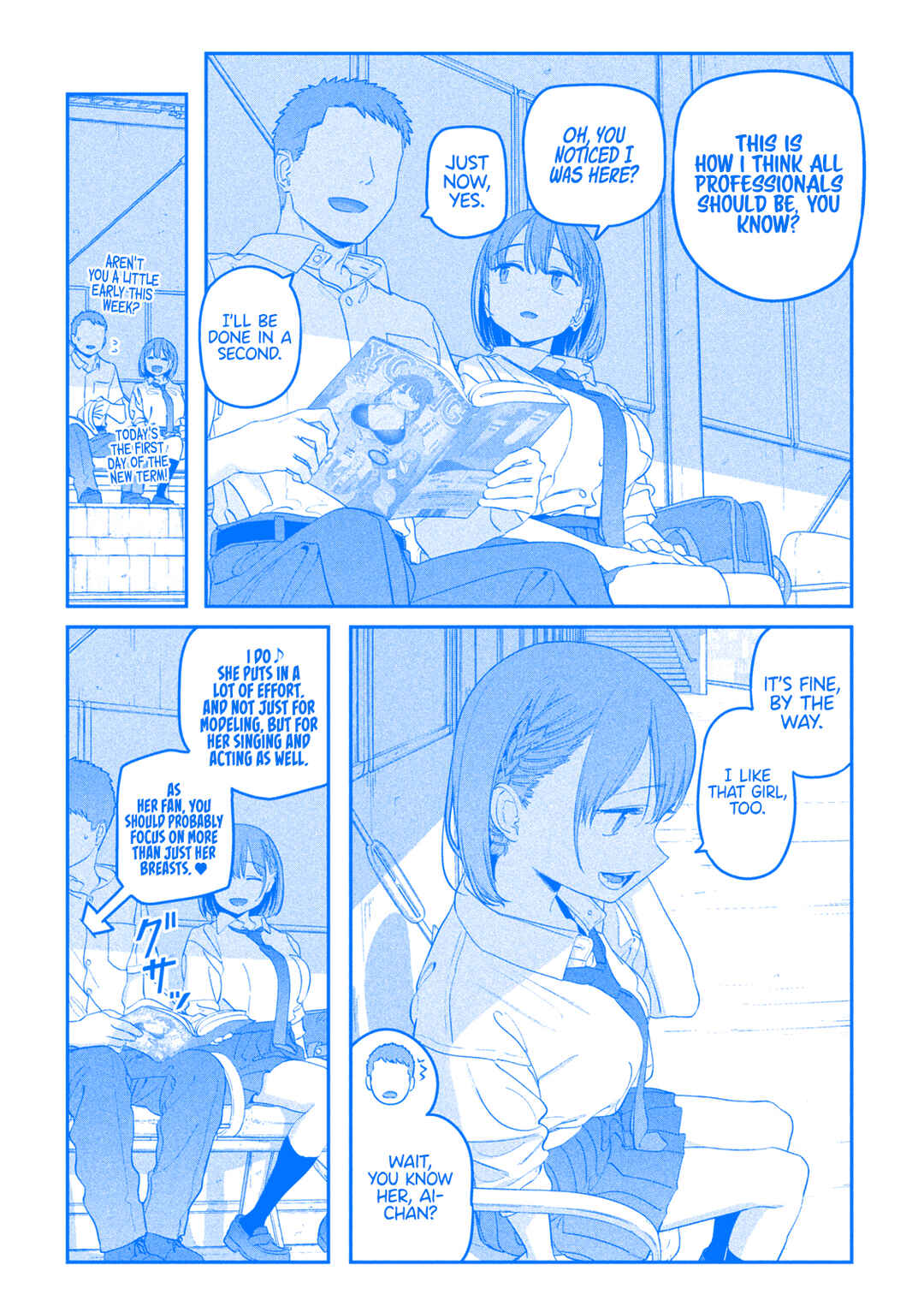 Getsuyoubi no Tawawa (Blue) (Fan Colored) Chapter 70 - Page 3