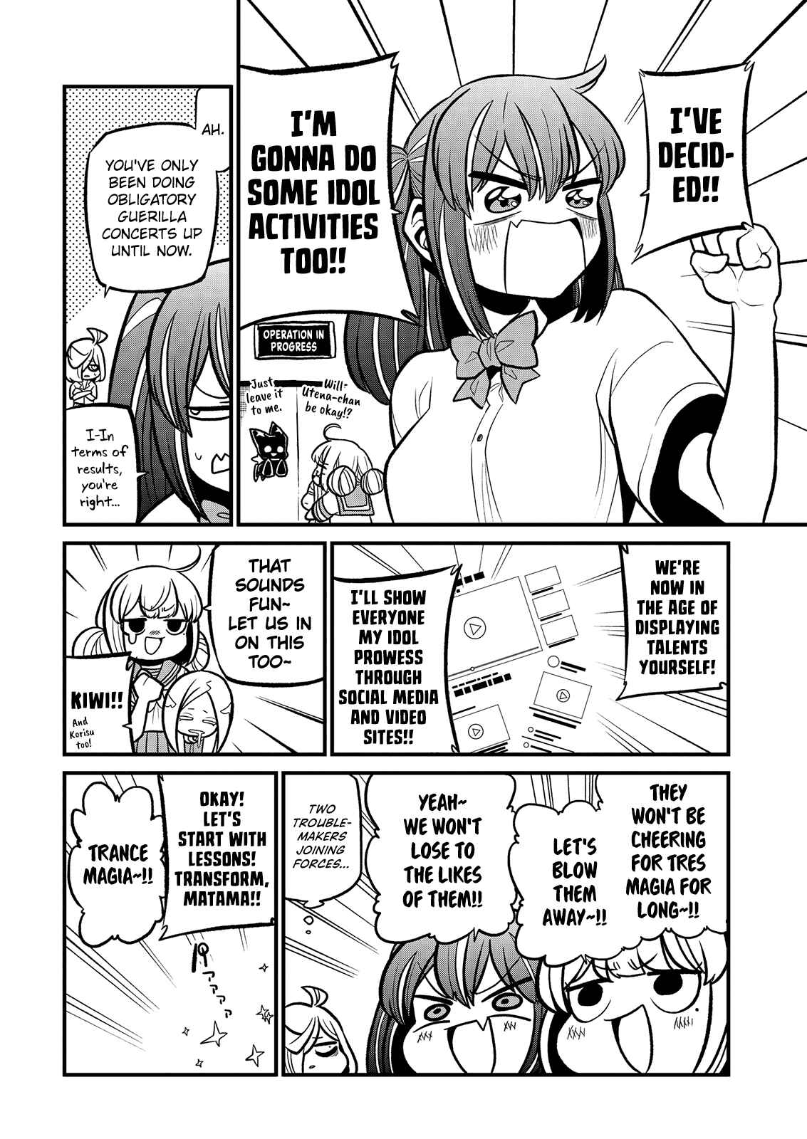 Mahou Shoujo ni Akogarete Chapter 32 - Page 4