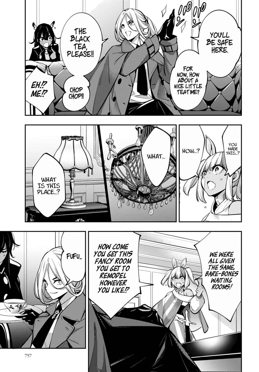 Majo Taisen - 32-nin no Isai no Majo wa Koroshiau Chapter 57 - Page 3