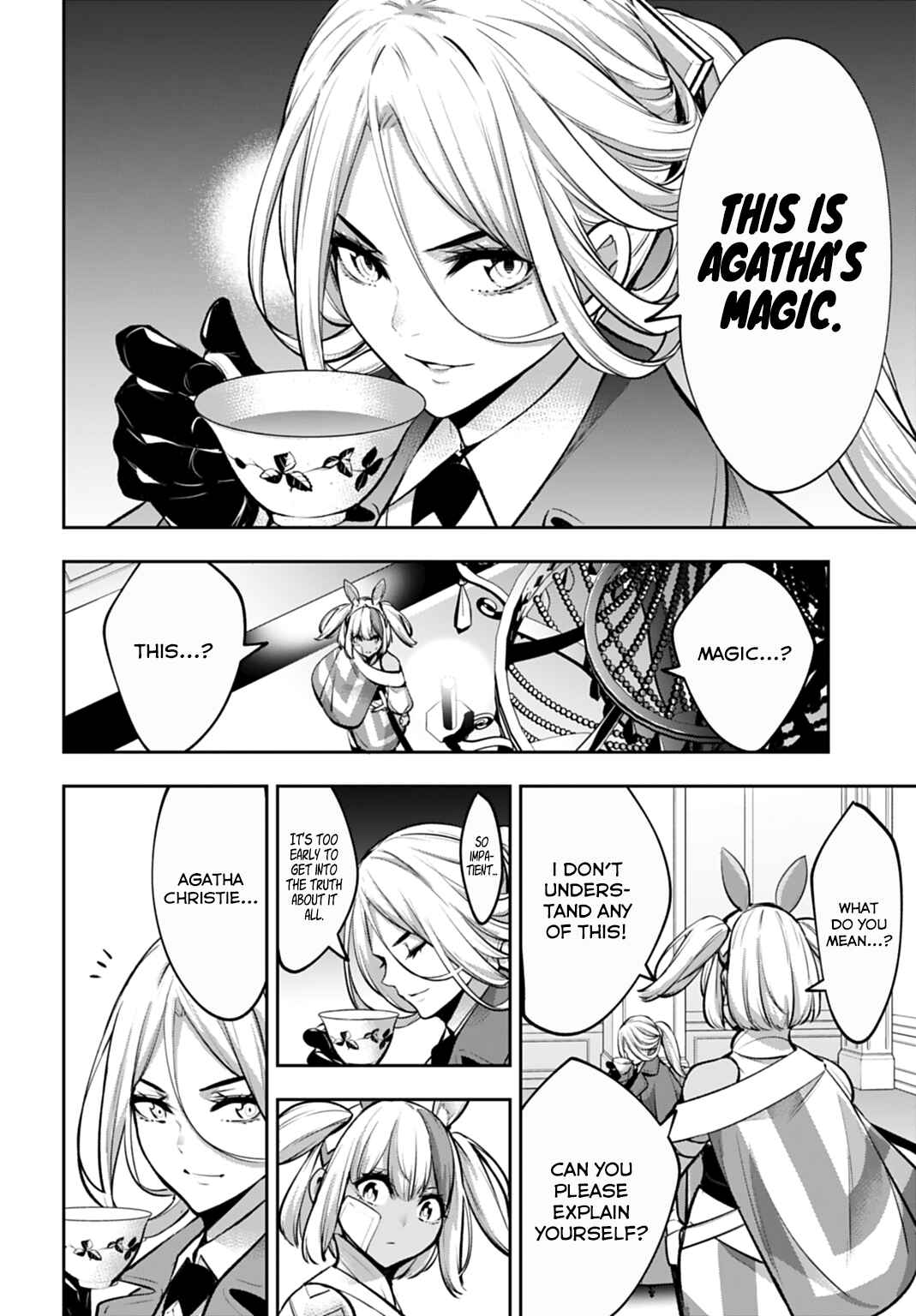 Majo Taisen - 32-nin no Isai no Majo wa Koroshiau Chapter 57 - Page 4