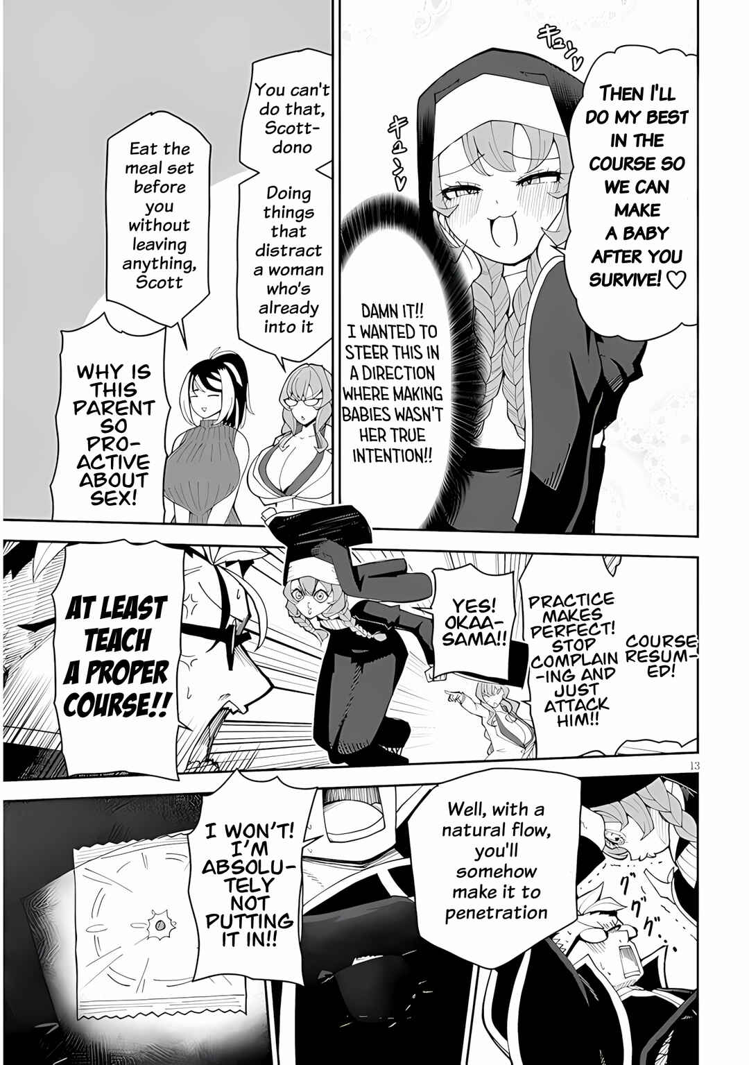 Fujun'na Kanojotachi wa Zange Shinai Chapter 35 - Page 13