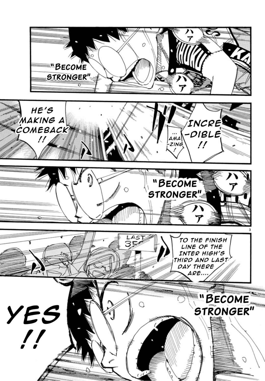 Yowamushi Pedal Chapter 536 - Page 4