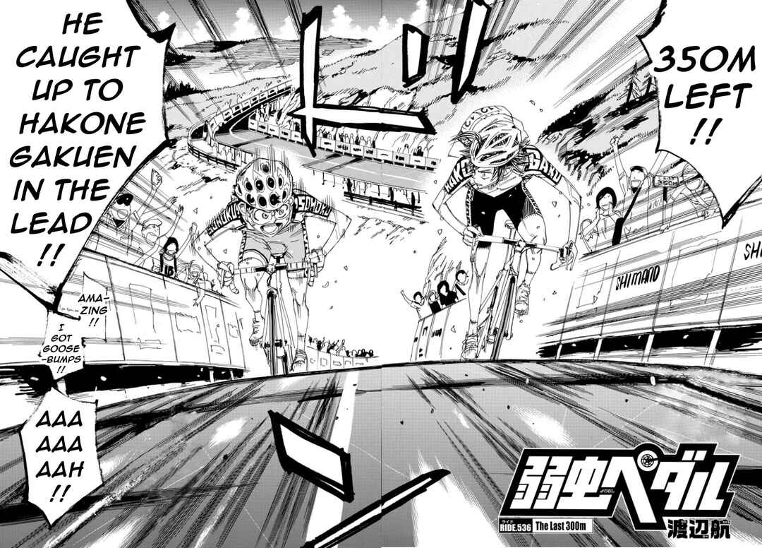 Yowamushi Pedal Chapter 536 - Page 5