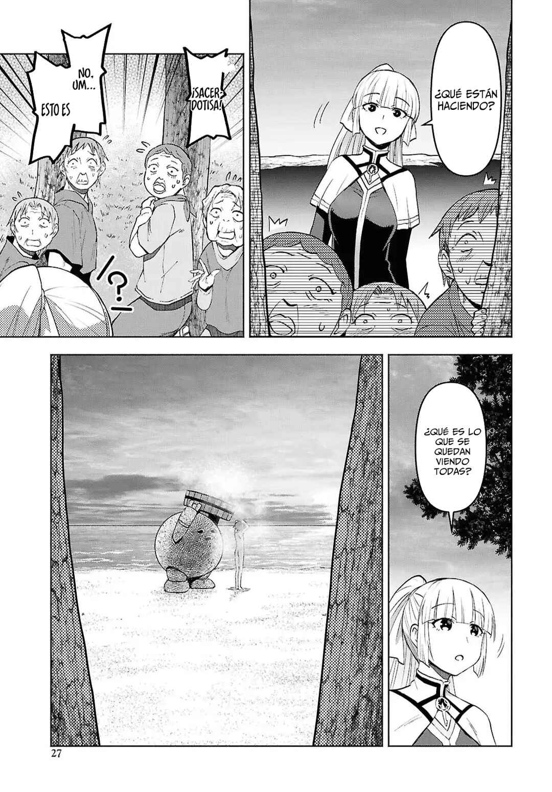 Dungeon-tou de Yadoya wo Yarou!: Souzou Mahou wo Moratta Ore no Hosoude Hanjouki Chapter 54 - Page 27